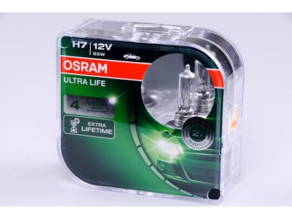 krabička žárovek H7 12V 55W PX26d OSRAM ULTRA LIFE 2ks