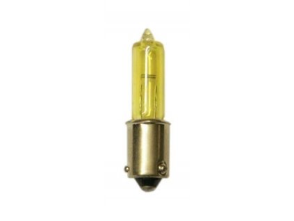 žárovka 12V 21W BAY9s H21W halogen žlutá WAIGEER