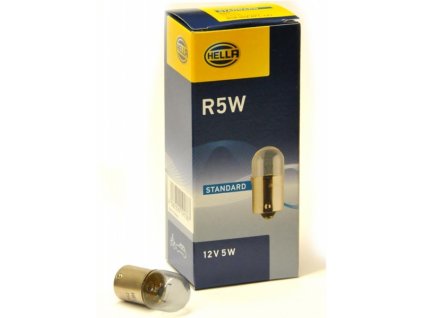 7489 autozarovka hella r5w 12v 5w 071 121