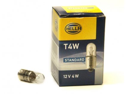7499 autozarovka hella t4w 12v 4w 067 121