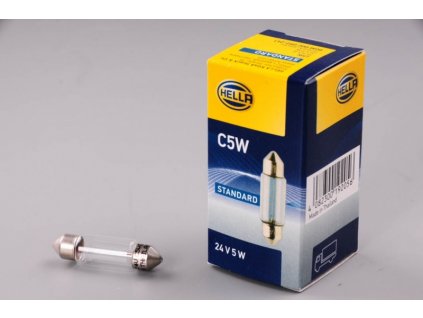 7502 autozarovka hella c5w 24v 5w 092 241