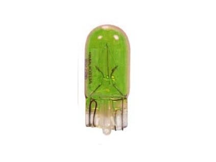 28409 zarovka 12v 5w w2 1x9 5d zelena