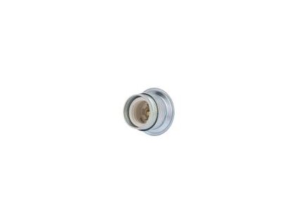 150630 objimka pro zarovku e27 38mm mat ocel l 64mm v s limcem