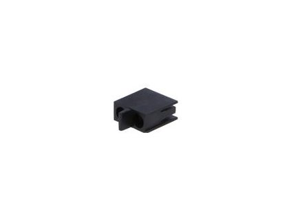 82392 objimka diody led 3mm polyamid uhlova cerna ul94v 2 h 10mm
