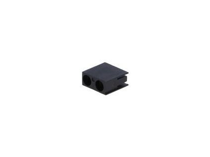 82394 objimka diody led 3mm polyamid uhlova cerna ul94v 2 h 9 7mm