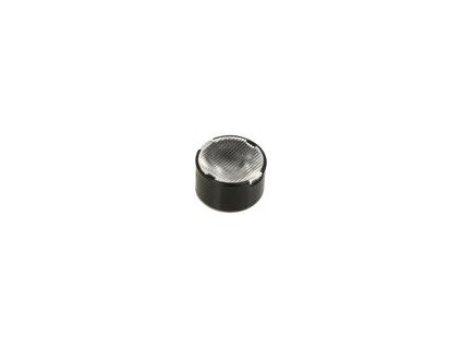 169257 cocka led kulaty plexisklo pmma pruhledna 1441 barva cerna