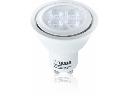 LED žárovka GU10 5W 230V 345lm 36° 3000K teplá bílá