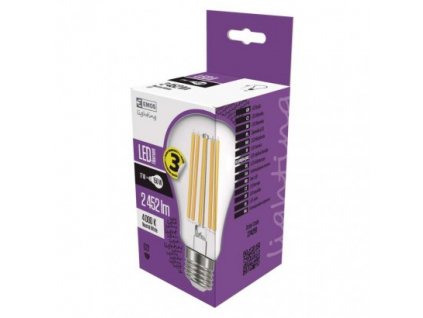 193888 led zarovka filament a67 aplusplus 17w e27 neutralni bila