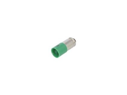 68434 zarovka led zelena s5 7s 24vdc 24vac poc diod 1