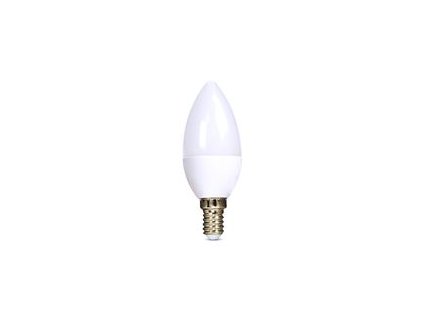 LED žárovka, svíčka, 6W, E14, 4000K, 510lm