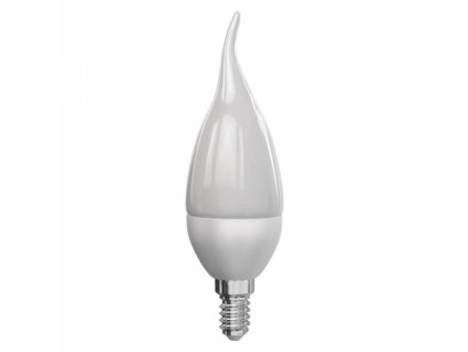 192443 led zarovka classic candle 6w e14 tepla bila