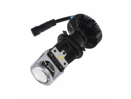 LENS LED H4 bílá, 9-32V, 5000LM chip G-XP x3