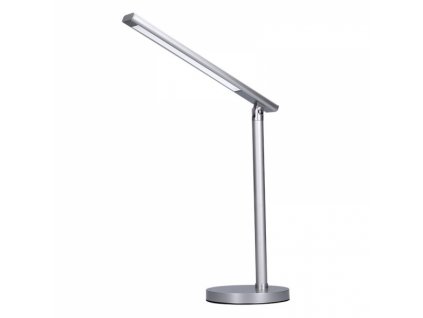 160118 solight led stolni lampicka 7w stmivatelna zmena chromaticnosti stribrna barva