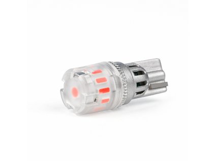 LED T10 červená, 12V, 13LED/4014SMD