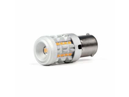 LED BAU15S oranžová, 12V, CAN-BUS, 26LED/3020SMD