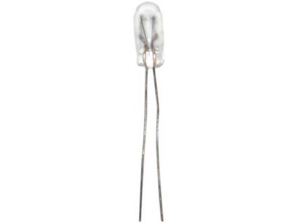 149638 zarovka 12v 1w celosklo s dlouhym kontaktem banka 4 2x11 7mm