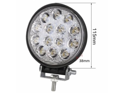 59442 pracovni svetlo led 10 30v 42w prumer 115x38mm