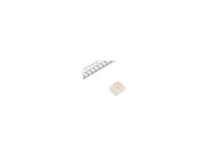 LED výkonová červená 60° 20mA λd: 619-631nm 2,8x3,5x1,75mm