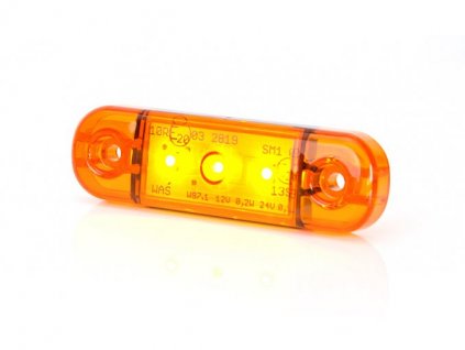 59725 pozicni svetlo led oranz mini 12 24v was