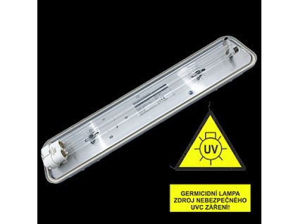 190082 victoria ip20 germicid uvc 254 nm 1x18w kompletni zaric uvc