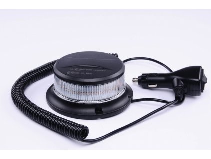 169891 majak led magneticky 12v 24v oranzovy 18led3w