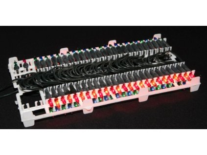 Tradiční žárovkové Vánoční osvětlení 100 žároviček barevné