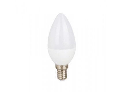 176483 smd led zarovka candle 7w 230v e14 3000k 580lm 200