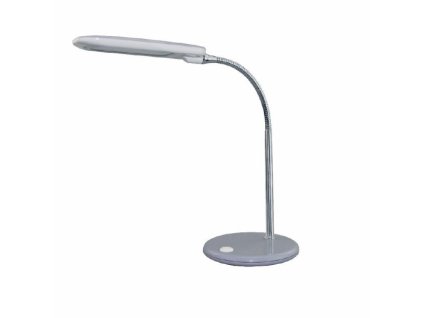 LED stolní lampička s vypínačem BAZ 5W/230V 4000K/340Lm/120°/IP20, šedá