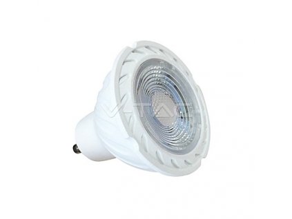 193298 led spotlight samsung chip gu10 7w plastic smd with lens 4000k vt 277