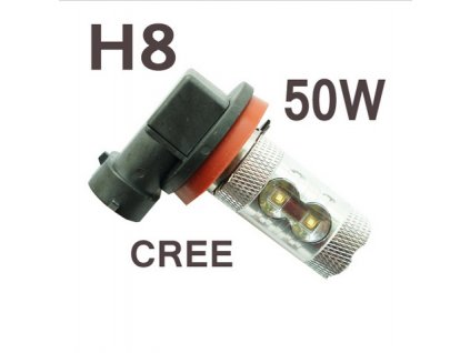 žárovka LED H8 10V-24V 50W CREE
