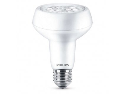 PHILIPS E27 7W 2700K 667lm náhrada 100W; LED reflektor R80 NonDim