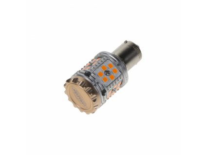 185877 led ba15s oranzova can bus 12 24v 30led 3030smd