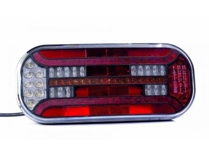 Světlo zadní sdružené LED FT-600 levé 12/24V dynamický blinkr