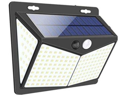 199378 solarni svitidlo led 208x s pir cidlem nastenne solarni svetlo