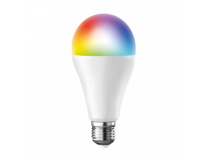 LED SMART WIFI žárovka, klasický tvar, 15W, E27, RGB, 270°, 1350lm