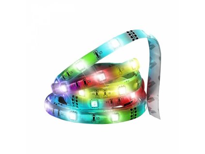 200797 solight wifi smart led svetelny pas rgb 5m sada s 12v adapterem a dalk ovladacem 7 2w m