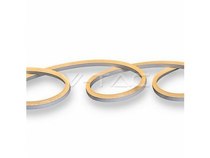 201242 led neon osvetleni neon flex 24v yellow vt 2835