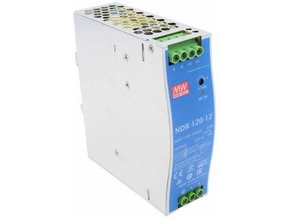 Průmyslový zdroj Mean Well NDR-120-12, 12V=/120W spínaný na DIN lištu