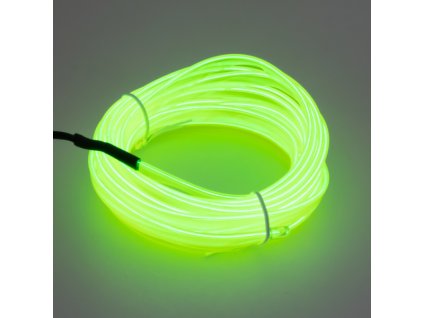 LED podsvětlení vnitřní ambientní limetkově zelené, 12V,  5m