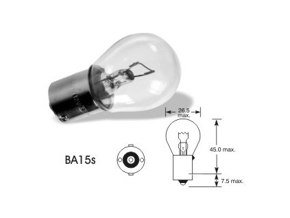 12V/21W Ba15s, QLUX