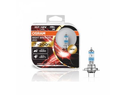 OSRAM 12V H7 55W night breaker 200 (2ks) Duo-box