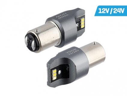 208409 2ks led 12v 24v 21 5w bay15d cira canbus