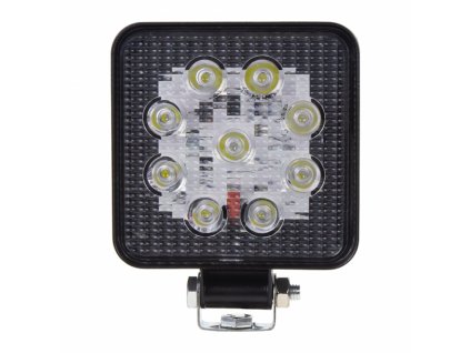 LED světlo hranaté slim, 9x3W, ECE R10