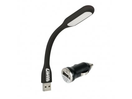 213590 flexibilni cob led lampicka do auta s usb 12 24v