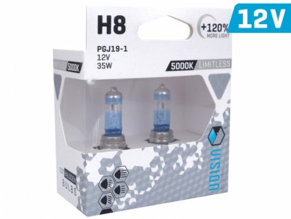 krabička VISION H8 12V 35W +120% E4-homologace