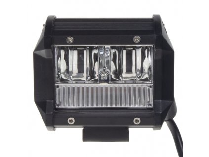 LED světlo obdélníkové bílé/oranžový predátor s pozičním světlem, 99x80x65mm