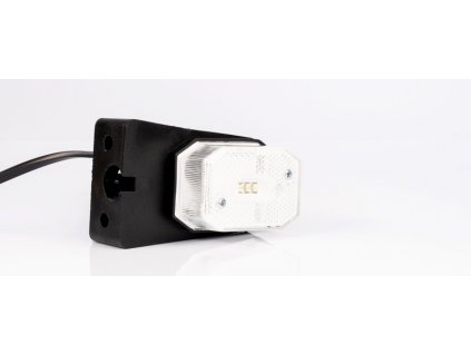 216667 svetlo pozicni led ft 001 bi 12plus24v bile plus drzak