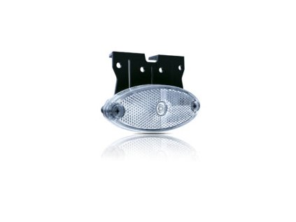 světlo poziční FT-061 B+K LED s držákem bílé