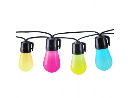 216591 solight led smart venkovni retez s rgb zarovkami bluetooth 15 zarovek 14mplus6m 10w