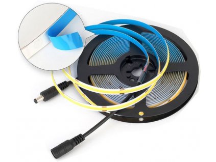 216935 led pasek 8mm bily denni fcob 360 led m ip20 civka 5m